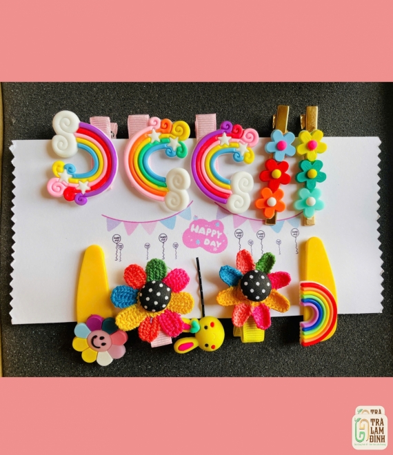 Set Quà Tặng Kẹp Tóc Cho Bé Gái - Blindbox Xinh Xắn, Nhiều Kiểu Dáng