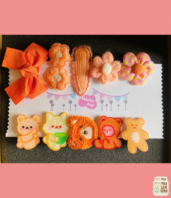Set Quà Tặng Kẹp Tóc Cho Bé Gái - Blindbox Xinh Xắn, Nhiều Kiểu Dáng
