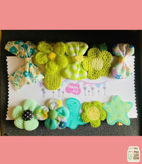 Set Quà Tặng Kẹp Tóc Cho Bé Gái - Blindbox Xinh Xắn, Nhiều Kiểu Dáng