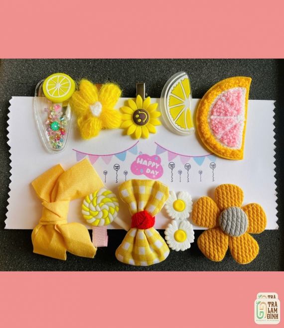 Set Quà Tặng Kẹp Tóc Cho Bé Gái - Blindbox Xinh Xắn, Nhiều Kiểu Dáng