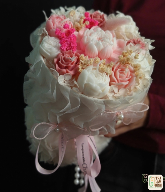 Bó hoa nến thơm công chúa