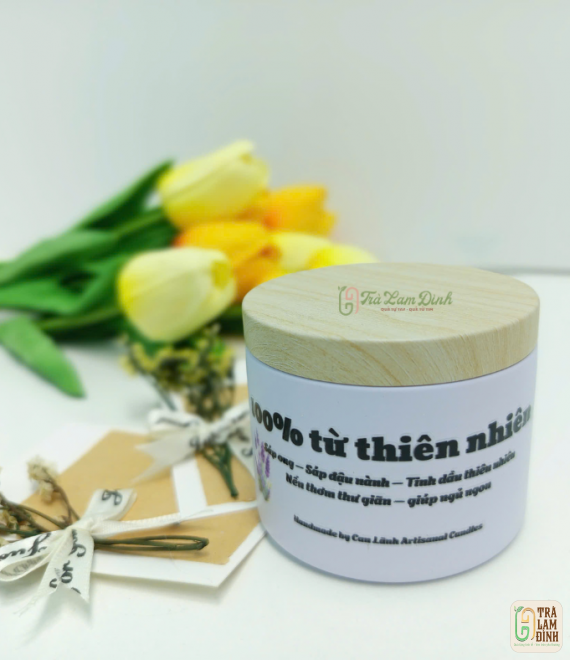 Hũ nến thơm 100% thiên nhiên – Dịu nhẹ thư giãn, nâng niu cảm xúc