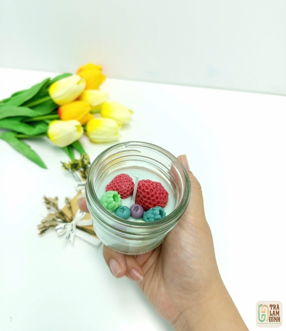 Hũ nến thơm hình sữa chua – Ngọt ngào từ ánh nhìn, dịu dàng đến hương thơm